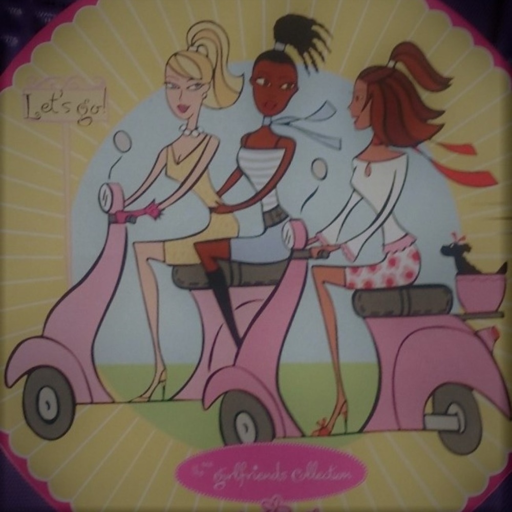 Mary Kay 4 pc. GIRLFRIENDS COLLECTION PLATES